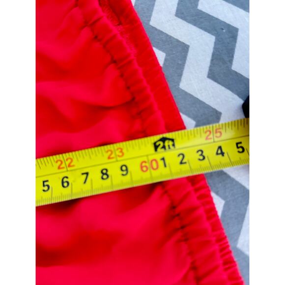 Vendoo Description for Ann Taylor Factory Red Sleeveless Blouse (L): - Picture 5 of 6